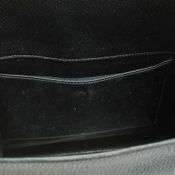 Hermes Black/Natural Ardennes And Chamonix Gold Plated Kelly Sport Bag For Women -Deals Hermes Store luxury women hermes used handbags p551673 003