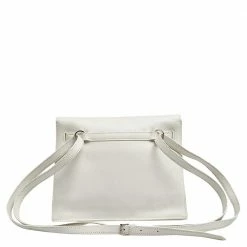 Hermes Blanc Evercolor Leather Kelly Danse Palladium Plated Bag For Women -Deals Hermes Store luxury women hermes used handbags p554557 011