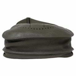 Hermes Vert Olive Togo Leather Palladium Plated Evelyne III GM Bag For Women -Deals Hermes Store luxury women hermes used handbags p561678 005