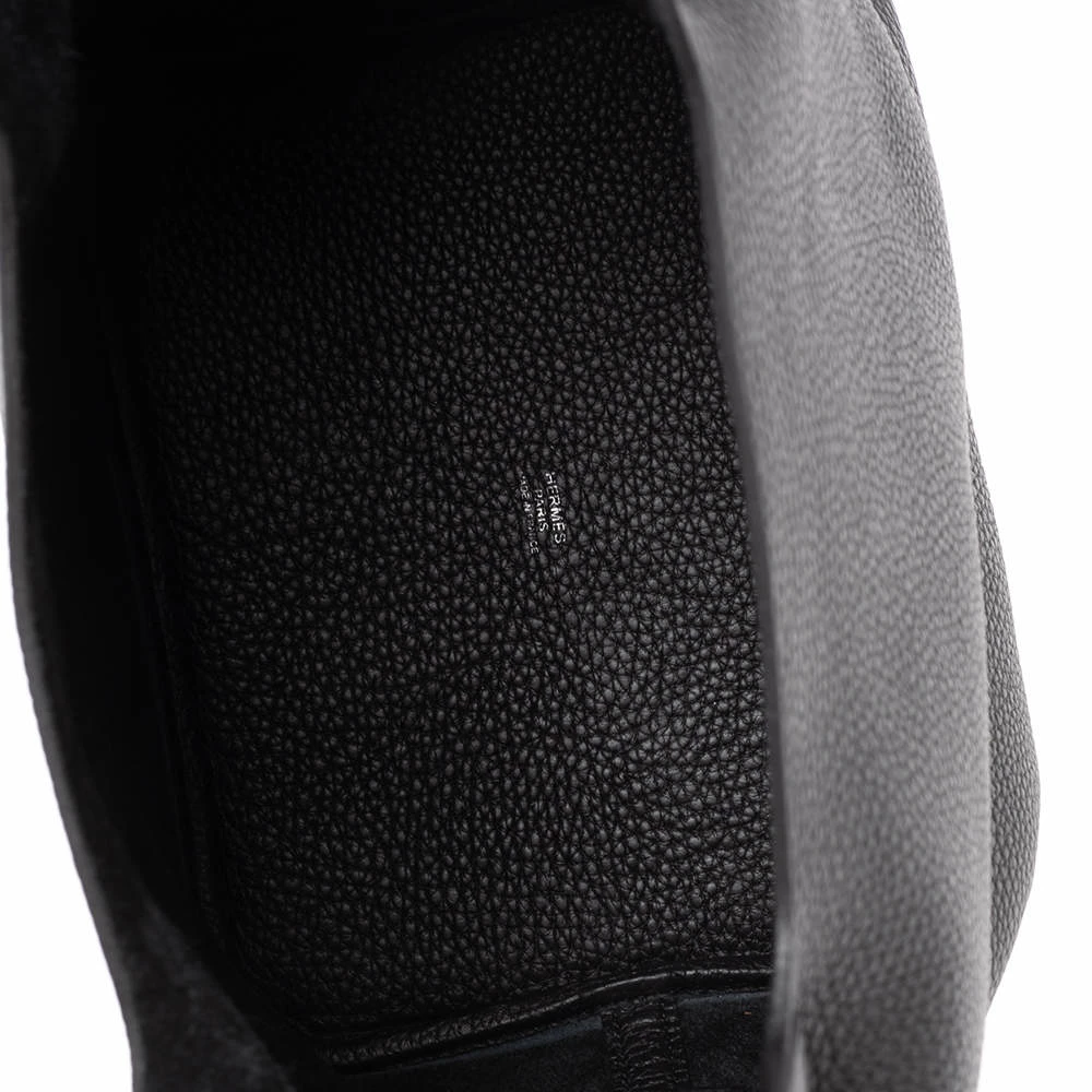 Hermes Black Taurillon Clemence Leather Picotin Lock Tressage MM Bag For Women 9 Hermes Black Taurillon Clemence Leather Picotin Lock Tressage MM Bag For Women - Image 7