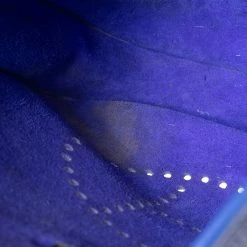 Hermes Blue Electric Togo Leather Evelyne III PM Bag For Women -Deals Hermes Store luxury women hermes used handbags p564389 010