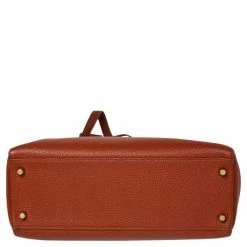 Hermes Brique Togo Leather Gold Plated Kelly Retourne 32 Bag For Women -Deals Hermes Store luxury women hermes used handbags p564941 001