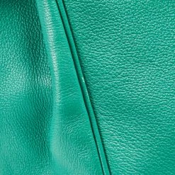 Hermes Hermès Vert Vertigo Evercolor Leather Gold Finished Birkin 30 Bag For Women -Deals Hermes Store luxury women hermes used handbags p566288 022