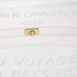 Hermes Clear Vinyl Vintage Souvenir Kelly Bag For Women -Deals Hermes Store luxury women hermes used handbags p566517 005