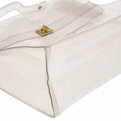 Hermes Clear Vinyl Vintage Souvenir Kelly Bag For Women -Deals Hermes Store luxury women hermes used handbags p566517 009