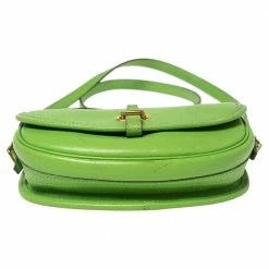 Hermes Hermès Veau Gulliver Apple Green Balle De Golf Shoulder Bag For Women -Deals Hermes Store luxury women hermes used handbags p568593 002