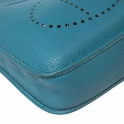 Hermes Bleu Jean Togo Leather Evelyne I GM Bag For Women 30 Hermes Bleu Jean Togo Leather Evelyne I GM Bag For Women -Deals Hermes Store luxury women hermes used handbags p571132 009