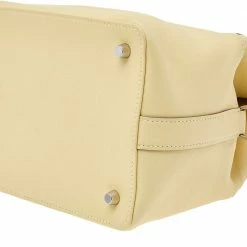 Hermes Jaune Poussin Swift Leather Palladium Plated Toolbox 20 Bag For Women -Deals Hermes Store luxury women hermes used handbags p571541 007