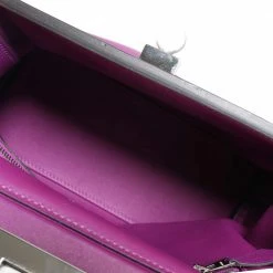 Hermes Purple Swift Leather 24/24 21 Satchel Bag For Women -Deals Hermes Store luxury women hermes used handbags p572565 006