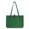 Hermes Vintage Green Courchevel Leather Shoulder Bag For Women -Deals Hermes Store luxury women hermes used handbags p57407 0001