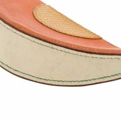 Hermes Hermès Orange Chevre Leather And Lizard Fruit Motif Coin Purse For Women -Deals Hermes Store luxury women hermes used handbags p578176 005