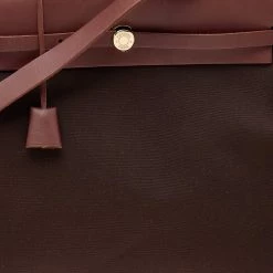Hermes Cacao Canvas And Leather Herbag 2-in-1 MM Bag For Women -Deals Hermes Store luxury women hermes used handbags p578539 007