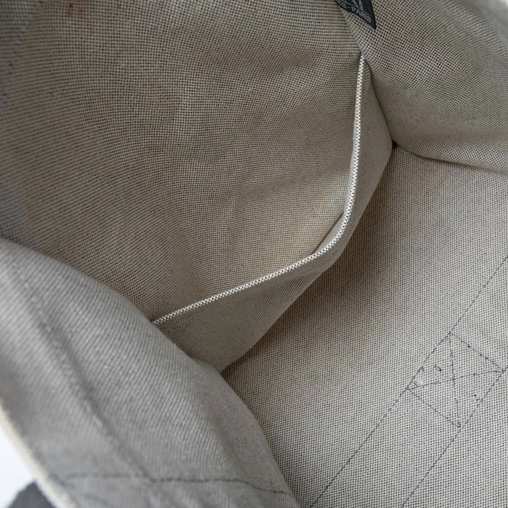 Hermes Off White/Grey Canvas Fourre Tout Tote For Women 11 Hermes Off White/Grey Canvas Fourre Tout Tote For Women - Image 9