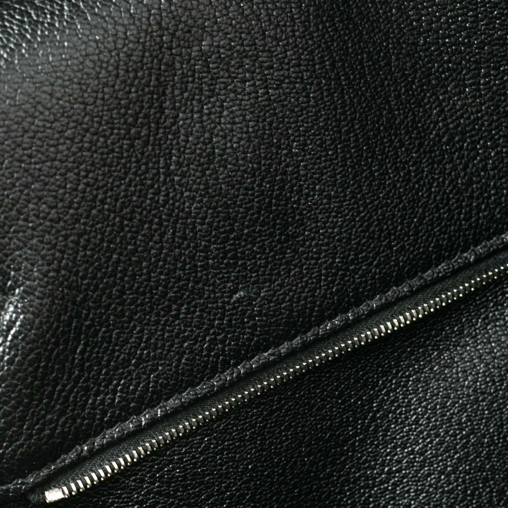 Hermes Black Togo Leather Palladium Plated Birkin 35 Bag For Women 13 Hermes Black Togo Leather Palladium Plated Birkin 35 Bag For Women - Image 11