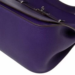 Hermes Anemone Togo Leather Palladium Plated Jypsiere 34 Bag For Women -Deals Hermes Store luxury women hermes used handbags p586571 004