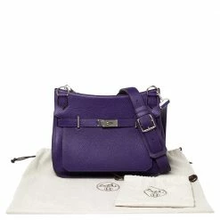 Hermes Anemone Togo Leather Palladium Plated Jypsiere 34 Bag For Women -Deals Hermes Store luxury women hermes used handbags p586571 007