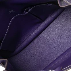 Hermes Anemone Togo Leather Palladium Plated Jypsiere 34 Bag For Women -Deals Hermes Store luxury women hermes used handbags p586571 011