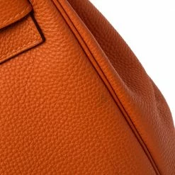 Hermes Orange Togo Leather Gold Plated Kelly Retourne 35 Bag For Women -Deals Hermes Store luxury women hermes used handbags p586757 012