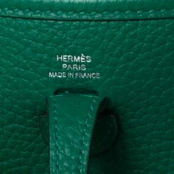Hermes Bambou Taurillon Clemence Leather Evelyne TPM Bag For Women -Deals Hermes Store luxury women hermes used handbags p587115 011
