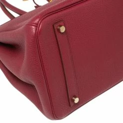 Hermes Tosca Togo Leather Gold Plated Birkin 35 Bag For Women 32 Hermes Tosca Togo Leather Gold Plated Birkin 35 Bag For Women -Deals Hermes Store luxury women hermes used handbags p587263 003