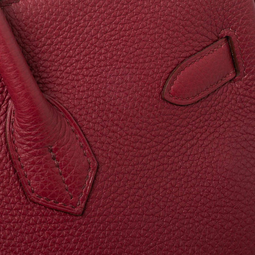 Hermes Tosca Togo Leather Gold Plated Birkin 35 Bag For Women 10 Hermes Tosca Togo Leather Gold Plated Birkin 35 Bag For Women - Image 8