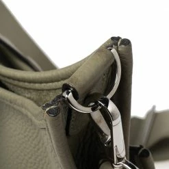 Hermes Sauge Taurillon Clemence Leather Evelyne III PM Bag For Women -Deals Hermes Store luxury women hermes used handbags p588909 011