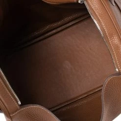 Hermes Gold Taurillon Clemence Leather Palladium Finished Lindy 34 Bag For Women -Deals Hermes Store luxury women hermes used handbags p590107 007