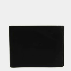Hermes Top 24 Women's Taurillon Clemence Leather Wallet (bi-fold) Black BF540456 For Women