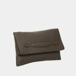 Hermes Brown/Dark Brown Swift Leather Pliplat Clutch Bag For Women -Deals Hermes Store luxury women hermes used handbags p594172 011