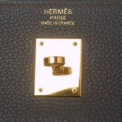 Hermes Etain Togo Leather Gold Plated Kelly Retourne 35 Bag For Women -Deals Hermes Store luxury women hermes used handbags p595170 016