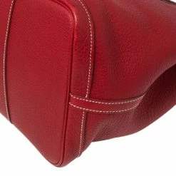 Hermes Rouge Grenat Negonda Leather Garden Party 36 Bag For Women -Deals Hermes Store luxury women hermes used handbags p596343 1645159567 004
