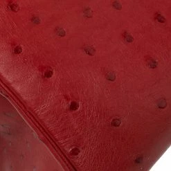 Hermes Hermès Rouge Vif Ostrich Palladium Plated Birkin 30 Bag For Women -Deals Hermes Store luxury women hermes used handbags p596706 007
