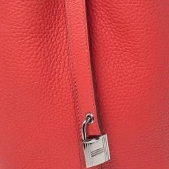 Hermes Rose Jaipur Clemence Leather Picotin Lock 18 Bag For Women -Deals Hermes Store luxury women hermes used handbags p596956 008