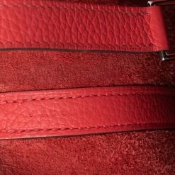 Hermes Rose Jaipur Clemence Leather Picotin Lock 18 Bag For Women -Deals Hermes Store luxury women hermes used handbags p596956 010