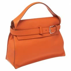 Hermes Orange Evercolor Leather Etribelt Bag For Women -Deals Hermes Store luxury women hermes used handbags p598895 006