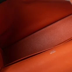 Hermes Orange Evercolor Leather Etribelt Bag For Women -Deals Hermes Store luxury women hermes used handbags p598895 013