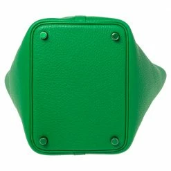 Hermes So Green Bambou Clemence Leather Picotin Lock 18 Bag For Women -Deals Hermes Store luxury women hermes used handbags p600799 011