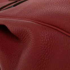 Hermes Rouge Piment Togo Leather Palladium Plated Birkin 35 Bag For Women 29 Hermes Rouge Piment Togo Leather Palladium Plated Birkin 35 Bag For Women -Deals Hermes Store luxury women hermes used handbags p600824 013