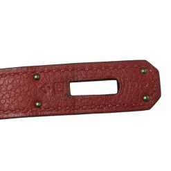 Hermes Rouge Piment Togo Leather Palladium Plated Birkin 35 Bag For Women 37 Hermes Rouge Piment Togo Leather Palladium Plated Birkin 35 Bag For Women -Deals Hermes Store luxury women hermes used handbags p600824 021