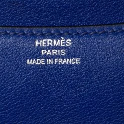 Hermes Hermès Bleu Electric Swift Leather Palladium Hardware Constance 18 Bag For Women -Deals Hermes Store luxury women hermes used handbags p601560 015