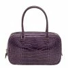 Hermes Amethyst Shiny Alligator Plume Elan 22 Bag For Women 2 Hermes Amethyst Shiny Alligator Plume Elan 22 Bag For Women -Deals Hermes Store luxury women hermes used handbags p601752 006