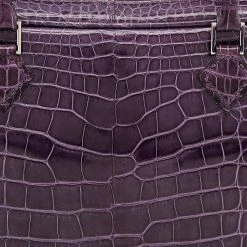 Hermes Amethyst Shiny Alligator Plume Elan 22 Bag For Women -Deals Hermes Store luxury women hermes used handbags p601752 007