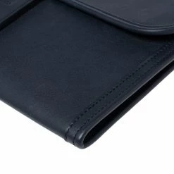 Hermes Hermès Bleu Indigo Swift Leather Elan Jige 29 Clutch For Women -Deals Hermes Store luxury women hermes used handbags p602041 003