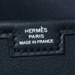 Hermes Hermès Bleu Indigo Swift Leather Elan Jige 29 Clutch For Women -Deals Hermes Store luxury women hermes used handbags p602041 010