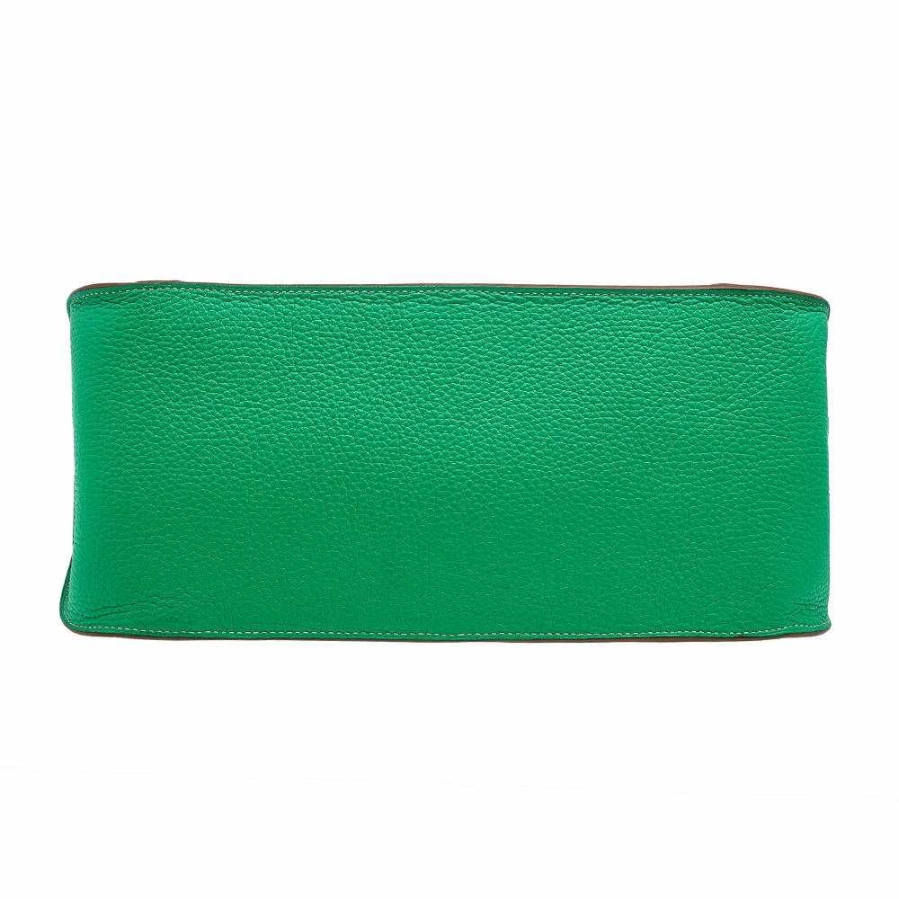 Hermes Bambou/Gris Tourterelle Togo Leather Jypsiere 34 Bag For Women 10 Hermes Bambou/Gris Tourterelle Togo Leather Jypsiere 34 Bag For Women - Image 8