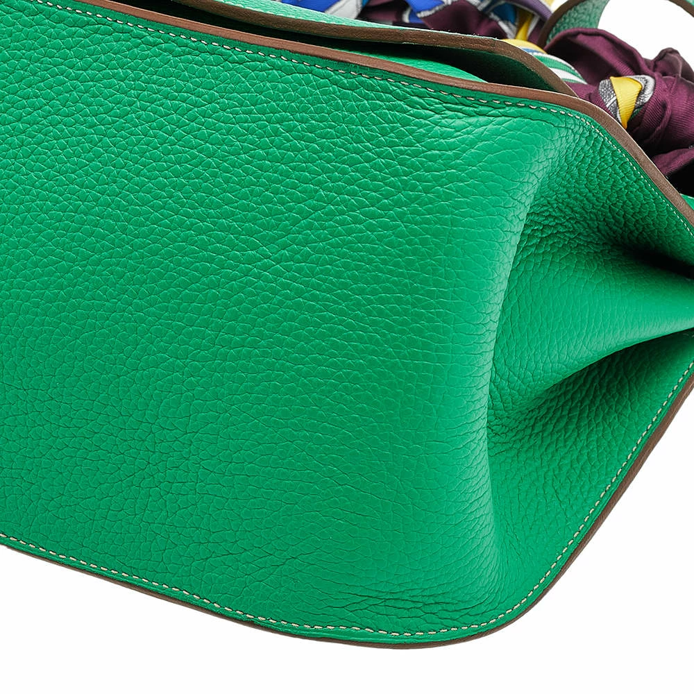 Hermes Bambou/Gris Tourterelle Togo Leather Jypsiere 34 Bag For Women 17 Hermes Bambou/Gris Tourterelle Togo Leather Jypsiere 34 Bag For Women - Image 15