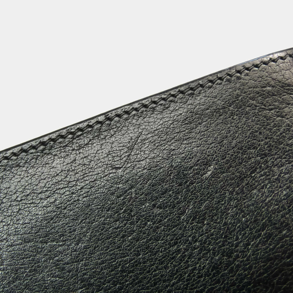 Hermes Osaka Unisex Buffalo Leather Bill Wallet (bi-fold) Black BF541069 For Women 8 Hermes Osaka Unisex Buffalo Leather Bill Wallet (bi-fold) Black BF541069 For Women - Image 6