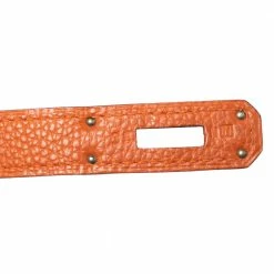 Hermes Orange Togo Leather Palladium Hardware Kelly Retourne 35 Bag For Women -Deals Hermes Store luxury women hermes used handbags p606425 013