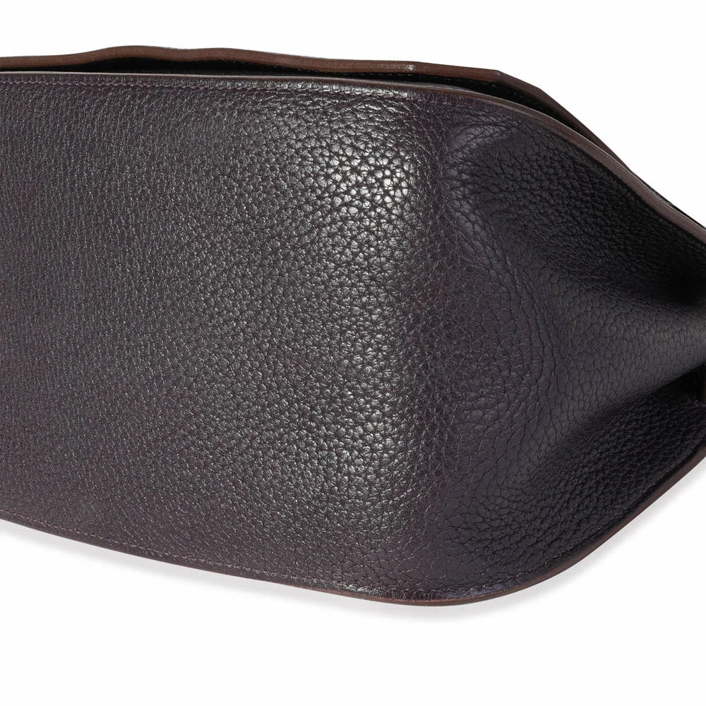 Hermes Purple Clemence Leather Jypsiere 28 Shoulder Bag For Women 12 Hermes Purple Clemence Leather Jypsiere 28 Shoulder Bag For Women - Image 10