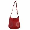 Hermes Red Clemence Leather Evelyne III 29 Shoulder Bag For Women